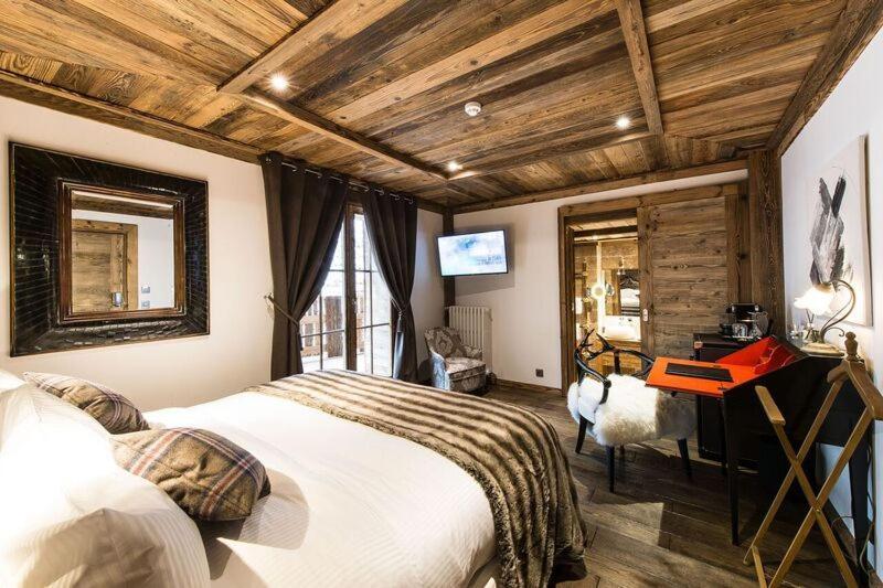 Le Chalet Blanc Megève Exteriér fotografie