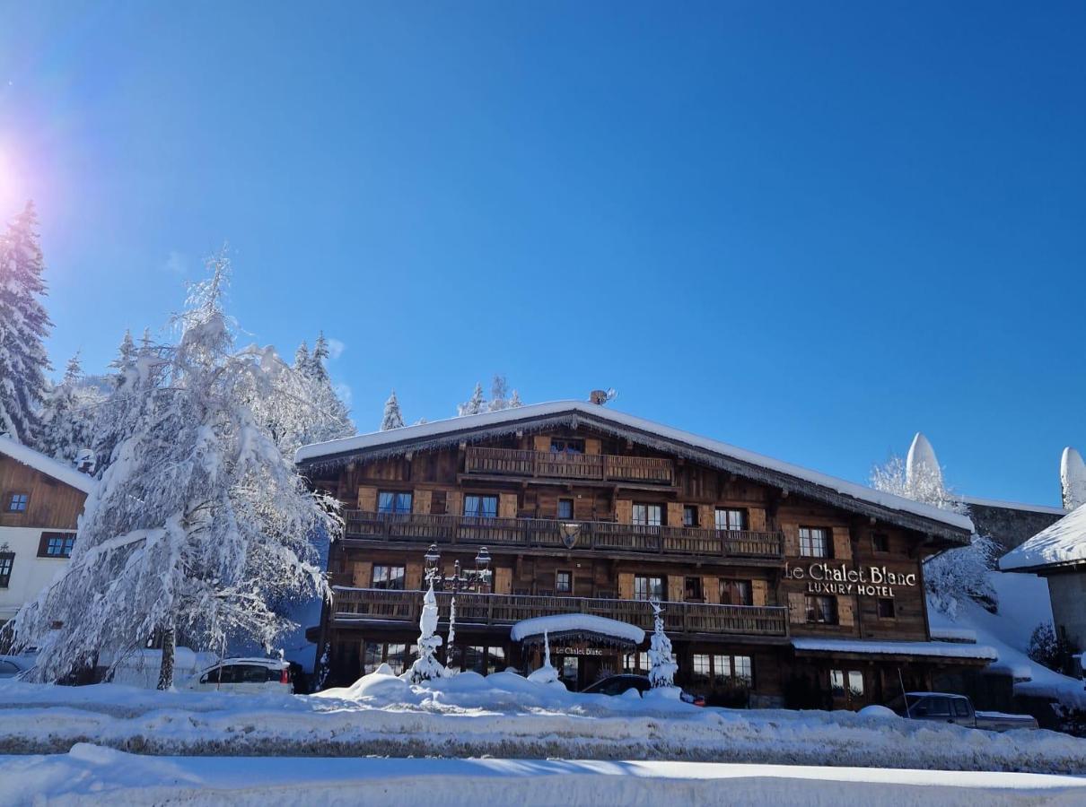 Le Chalet Blanc Megève Exteriér fotografie