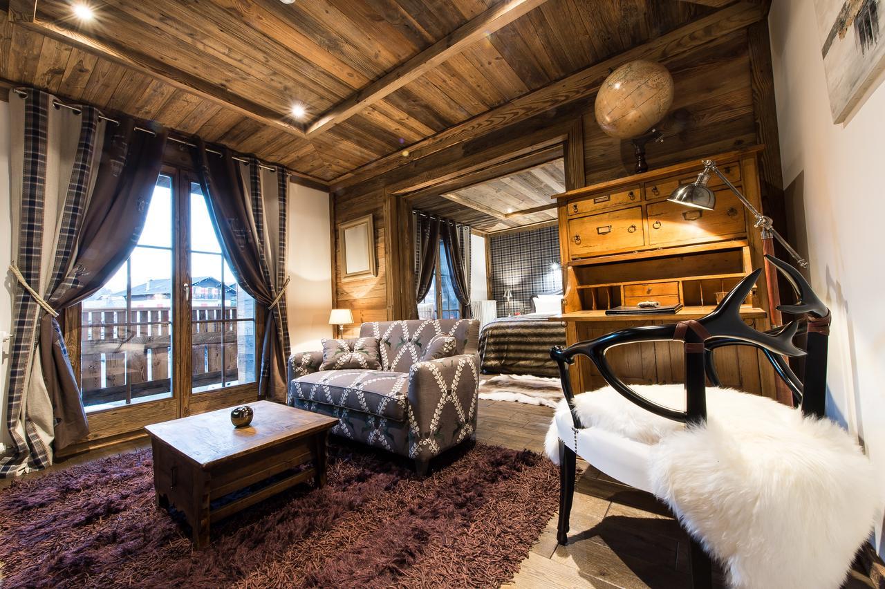 Le Chalet Blanc Megève Exteriér fotografie