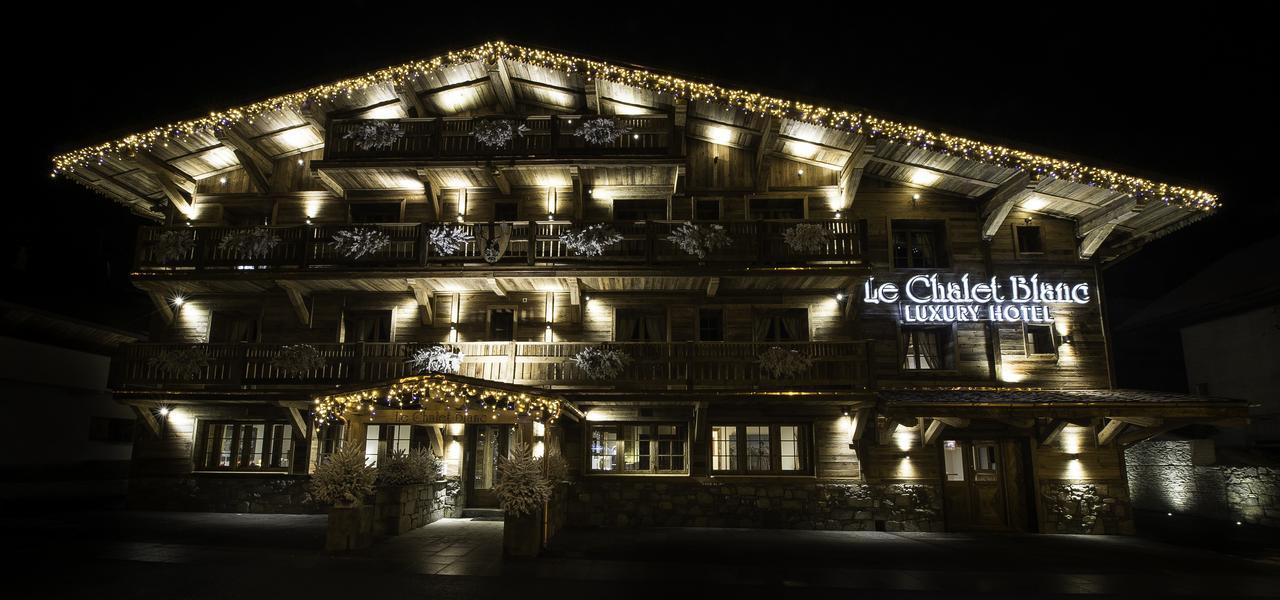 Le Chalet Blanc Megève Exteriér fotografie