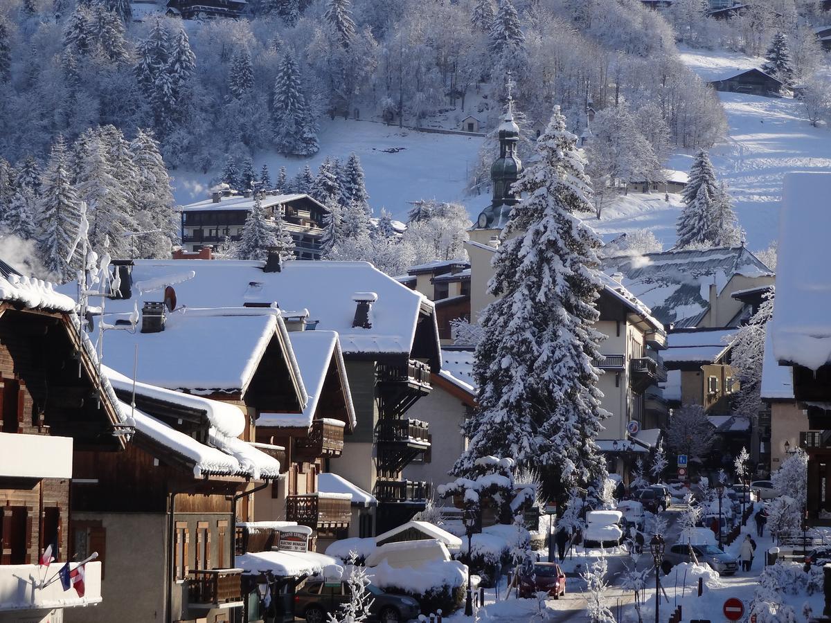 Le Chalet Blanc Megève Exteriér fotografie